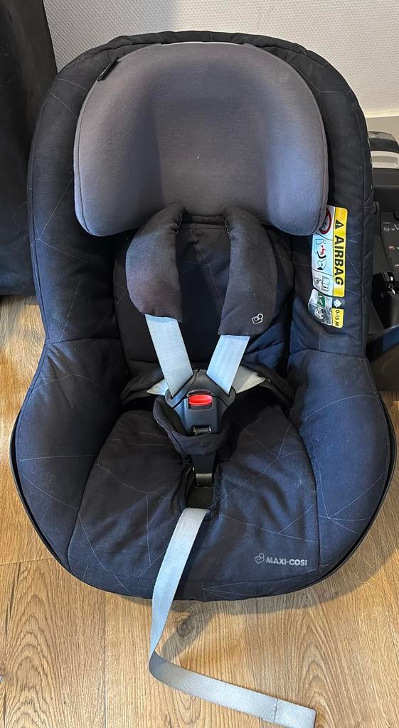 Maxi-cosi 0-15 mnd + 2 wayfix, Ophalen, Gebruikt, Slaapstand, Isofix