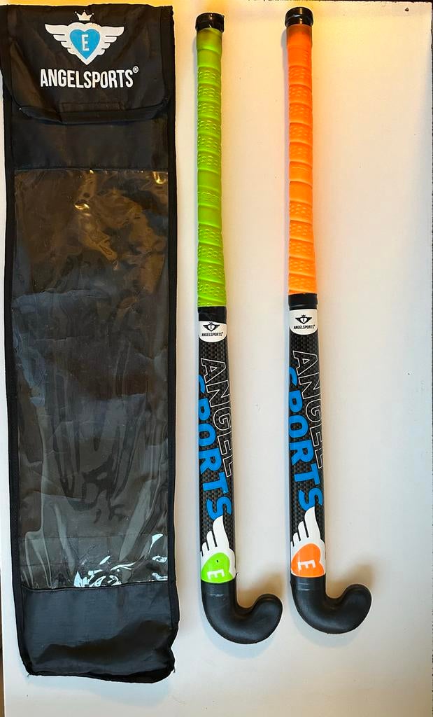 Straathockeystick junior 30”/77cm van Angelsport met tas, Ophalen, Zo goed als nieuw, Stick
