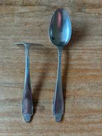 Vintage kinderbestek Gero Zilmeta 763 schuivertje + lepel, Antiek en Kunst, Antiek | Bestek, Ophalen of Verzenden