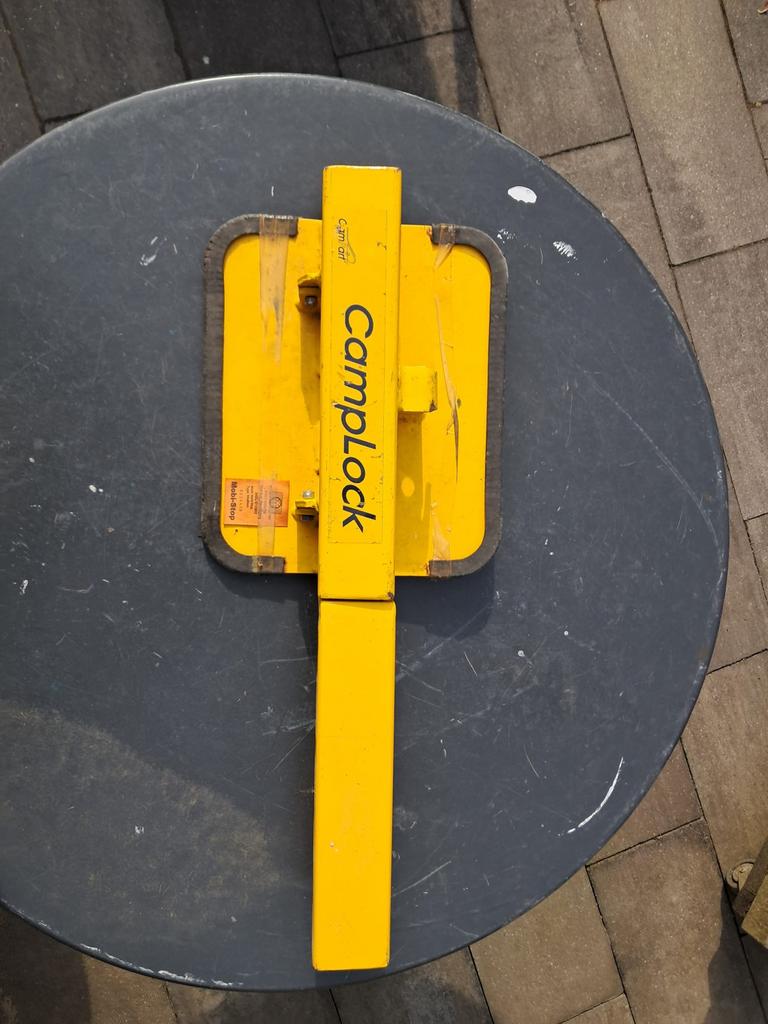 Camplock Mobi-Stop wielklem met slot, Ophalen, Gebruikt