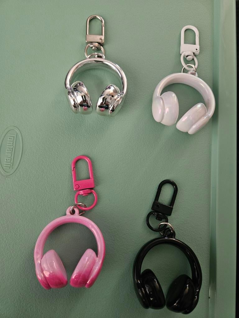 Headset/koptelefoon sleutelhangers in verschillende kleuren, Verzamelen, Sleutelhangers, Ophalen of Verzenden, Nieuw