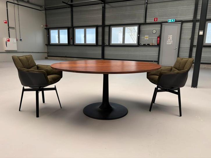 6 x B&b Italia husk Dining Chairs draaibaar stof cat A Astro, Huis en Inrichting, Tafels | Bijzettafels, Nieuw, Overige vormen