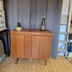 Vintage Teak Dressoir / Bijzettafel met Uitschuifblad, Ophalen