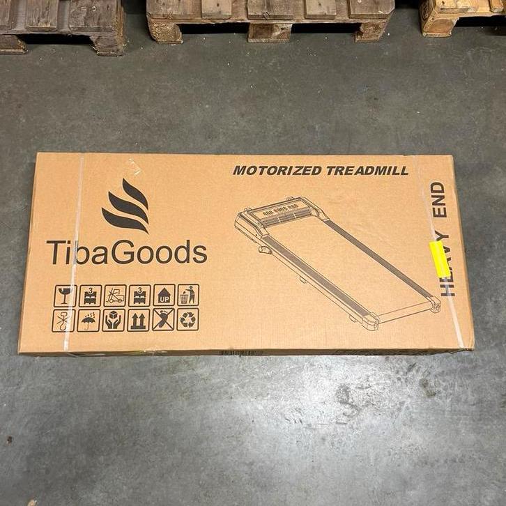 TibaGoods Loopband 6 km/h - Hellingsfunctie 6%, Ophalen of Verzenden, Zo goed als nieuw, Overige typen