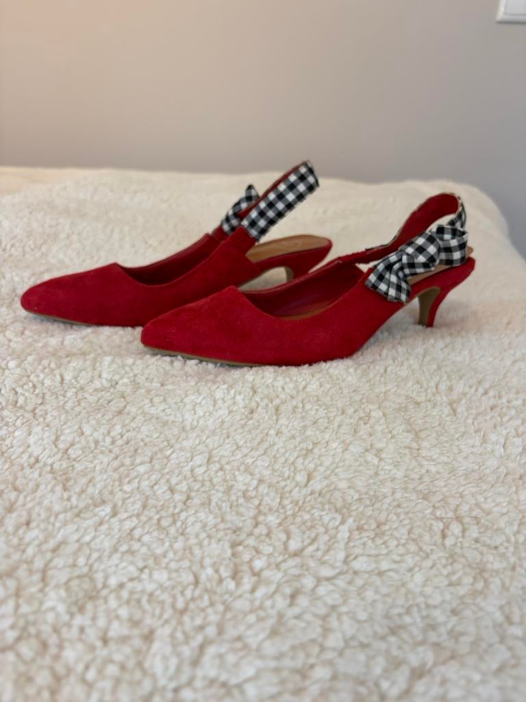 Fabs rode pumps!, Kleding | Dames, Schoenen, Pumps, Verzenden, Gedragen, Rood