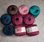 9 bolletjes phildar Sunset garen met glitter ., Ophalen of Verzenden, Nieuw, Breien of Haken, Wol of Garen
