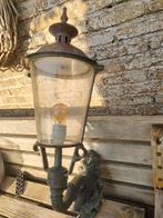 Grote Klassieke Gevellantaarn - Gietijzer & Koper, Ophalen