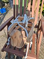 Houten babyschommel paard of voor dreumes, Kinderen en Baby's, Ophalen, Zo goed als nieuw, Schommel