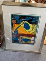 Corneille Zeefdruk uit 2001 - Ingelijst, Antiek en Kunst, Kunst | Litho's en Zeefdrukken, Ophalen