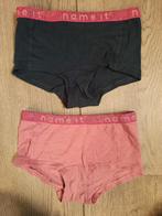 Name it onderbroek hipster blauw en roze maat 122 / 128, Nacht- of Onderkleding, Meisje, Ophalen of Verzenden, Zo goed als nieuw