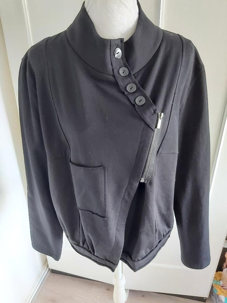 JASJE, Kleding | Dames, Jasjes, Kostuums en Pakken, Verzenden, Zwart, Maat 42/44 (L), Nieuw