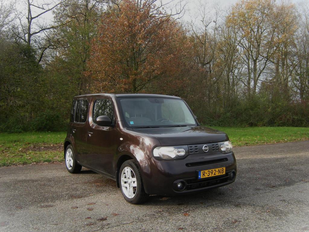 Nissan Cube 1.6 Zen . Airco . Cruiscontrol . Navigatie . Pan, Auto's, Nissan, Voorwielaandrijving, Euro 5, Gebruikt, 4 cilinders