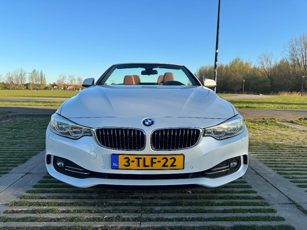 Netjes BMW 4-Serie 428IA 2.0Cabrio NAP-Luxury Pakket2014 Wit, Auto's, BMW, Automaat, 745 kg, 15 km/l, Euro 6