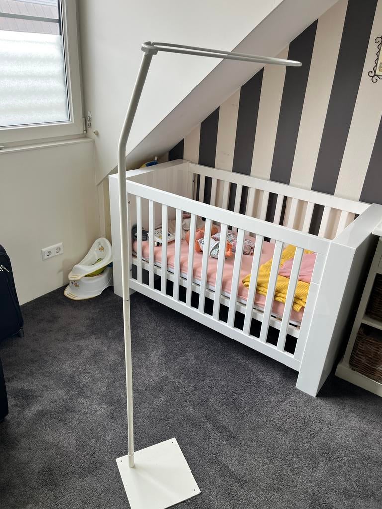 Hemeltje sluier standaard ledikant tot wieg maken, Ophalen of Verzenden, Zo goed als nieuw, Ledikant