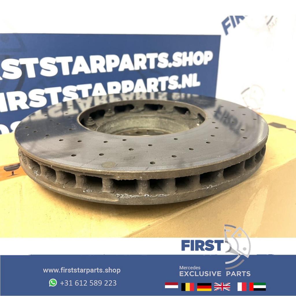 CARBON CERAMIC REM SCHIJF A2314211512 CARBON REMSCHIJF KERAM, Auto-onderdelen, Gebruikt, -, Ophalen of Verzenden, -