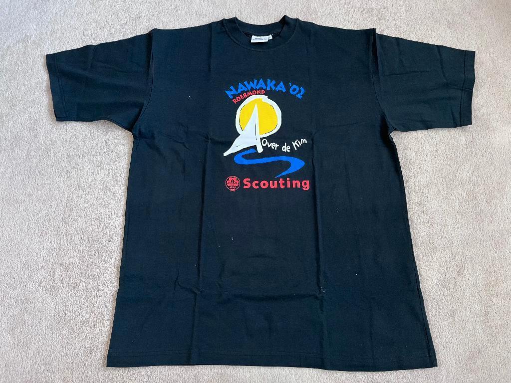 Scouting - nawaka 2002 - t-shirt - L (1#2), Ophalen of Verzenden, Gebruikt, Kleding