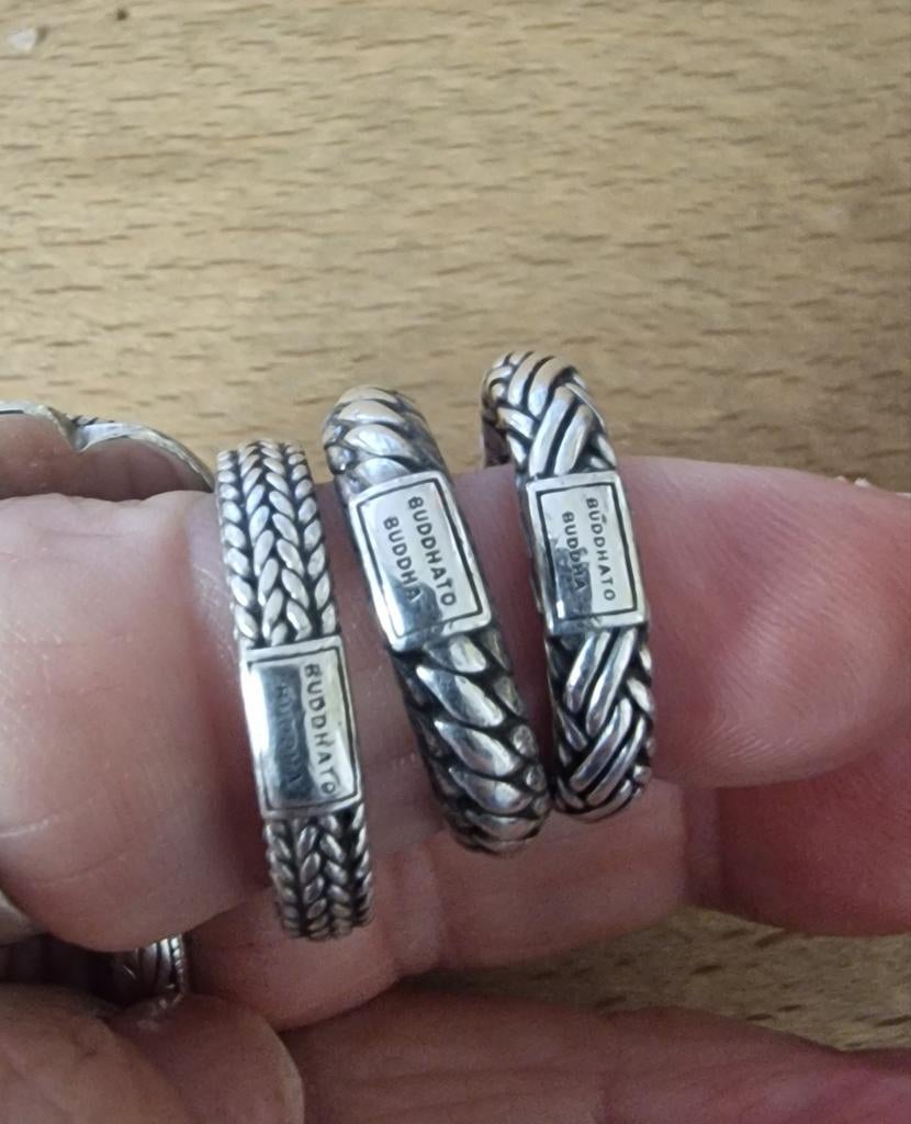 Buddha to Buddha ringen maat 19, Ophalen of Verzenden