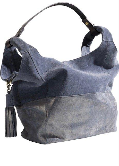 suede TAS grijs angelien *~~nieuw~~*, Verzenden, Nieuw, Grijs, Handtas