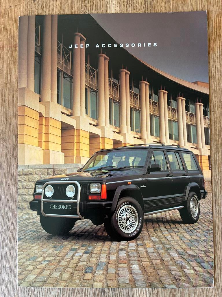Jeep accessoires UK brochure, Ophalen of Verzenden, Zo goed als nieuw, Overige merken
