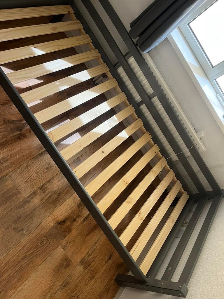 1 persoons bed leen bakker, Ophalen, 90 cm, Eenpersoons, Zo goed als nieuw