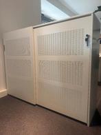 Voortman akoestische kantoorkast wit staal, Huis en Inrichting, Kasten | Roldeurkasten en Archiefkasten, Ophalen, 100 tot 150 cm