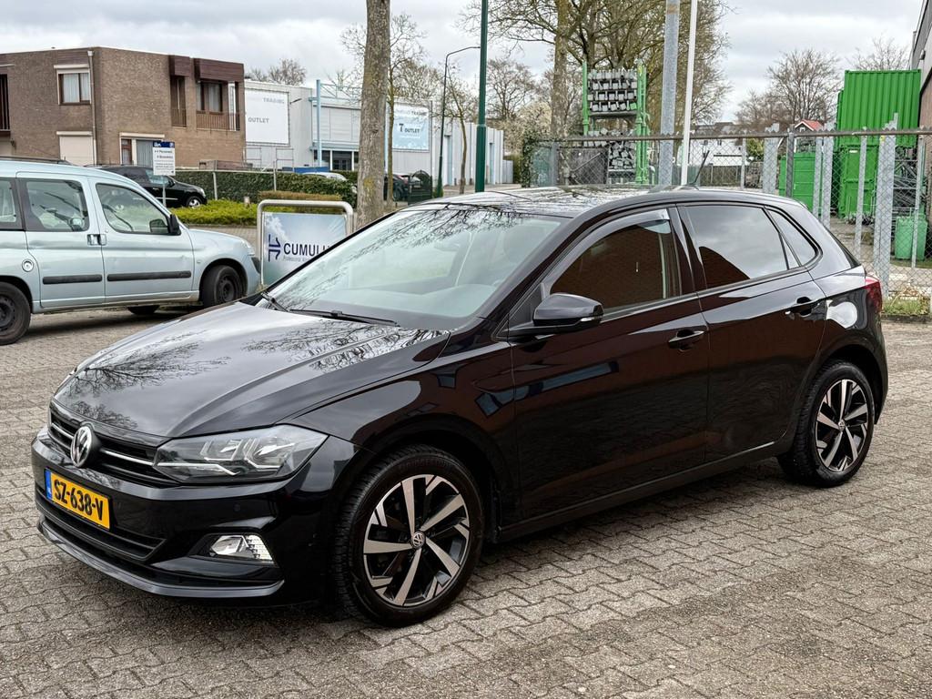Volkswagen Polo 1.0 TSI Comfortline, Auto's, Volkswagen, Voorwielaandrijving, Euro 6, Zwart, Origineel Nederlands