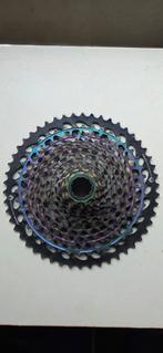 SRAM XX1 rainbow cassette 10-50 compleet met 2 kettingen, Fietsen en Brommers, Fietsonderdelen, Gebruikt, Derailleur of Ketting