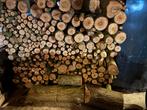 Openhaardhout: Eiken en Knotwilg - ca. 2 kuub, droog, Tuin en Terras, Minder dan 3 m³, Ophalen of Verzenden, Eikenhout, Blokken