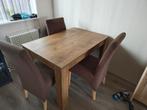 Eettafel jysk Vedde 120x80, Ophalen, 100 tot 150 cm, 50 tot 100 cm, Zo goed als nieuw