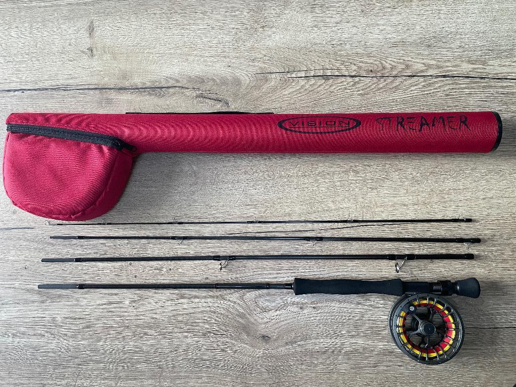 Vliegvishengel Vision streamer, Watersport en Boten, Hengelsport | Vliegvissen, Ophalen of Verzenden, Nieuw, Overige typen