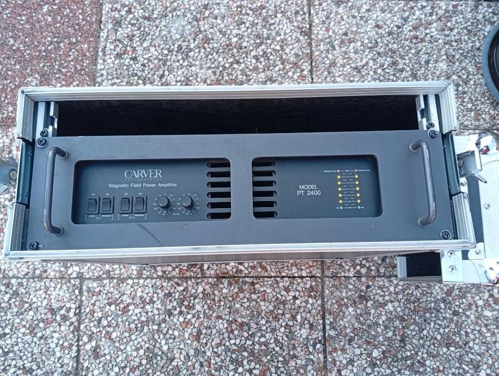 CARVER Versterker  PT 2400 €275, Ophalen, Gebruikt, Minder dan 500 watt