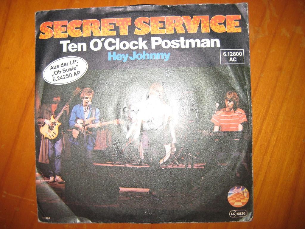 Secret Service: Ten o`clock postman, Cd's en Dvd's, Vinyl Singles, Ophalen of Verzenden, Zo goed als nieuw, Pop, Single