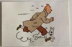 Kuifje ansichtkaart, Verzamelen, Stripfiguren, Ophalen of Verzenden, Kuifje, Zo goed als nieuw, Plaatje, Poster of Sticker