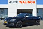 Audi A5 Cabriolet 2.0 TFSI MHEV 191pk Sport Pro € 28.750,0, Gebruikt, 4 stoelen, Leder en Stof, Zwart