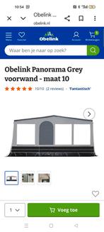 Voorwand Obelink panorama grey maat 10., Caravans en Kamperen, Ophalen, Zo goed als nieuw