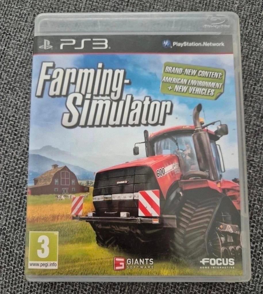Farming simulator - ps3 , playstation 3, Spelcomputers en Games, Games | Sony PlayStation 3, 1 speler, Ophalen of Verzenden, Zo goed als nieuw