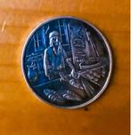 Kleine zilveren penning, Ophalen of Verzenden, Zilver