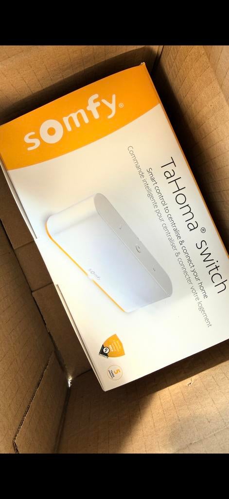Somfy Tahoma Switch NIEUW, Ophalen of Verzenden, Nieuw, Wit, Minder dan 100 cm