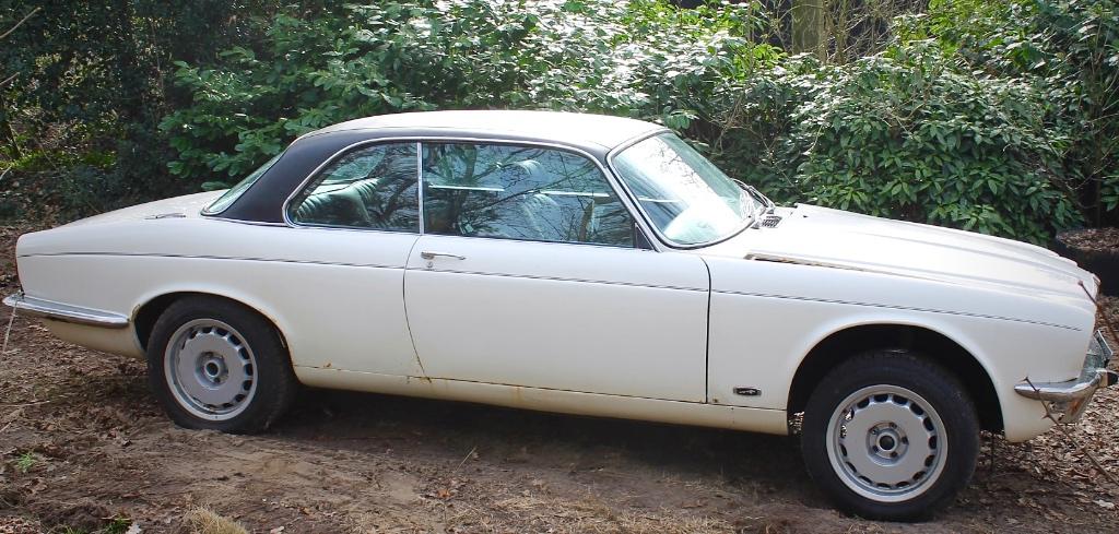 Jaguar XJ6 serie 2 coupe project, Auto's, Zwart, Wit, Leder, Particulier