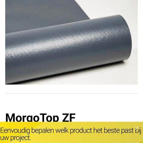 Dakfolie, Doe-het-zelf en Verbouw, Ophalen, Overige materialen, Zwart, Zo goed als nieuw