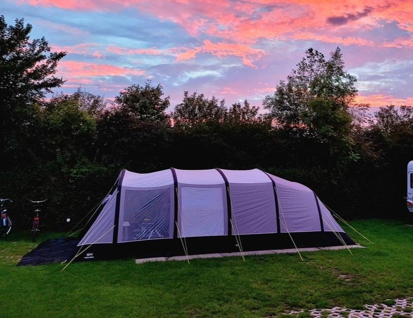 ZGAN 6 persoons tent - Kampa Croyde 6 Air TC, Caravans en Kamperen, Tenten, Ophalen, Zo goed als nieuw, Tot en met 6