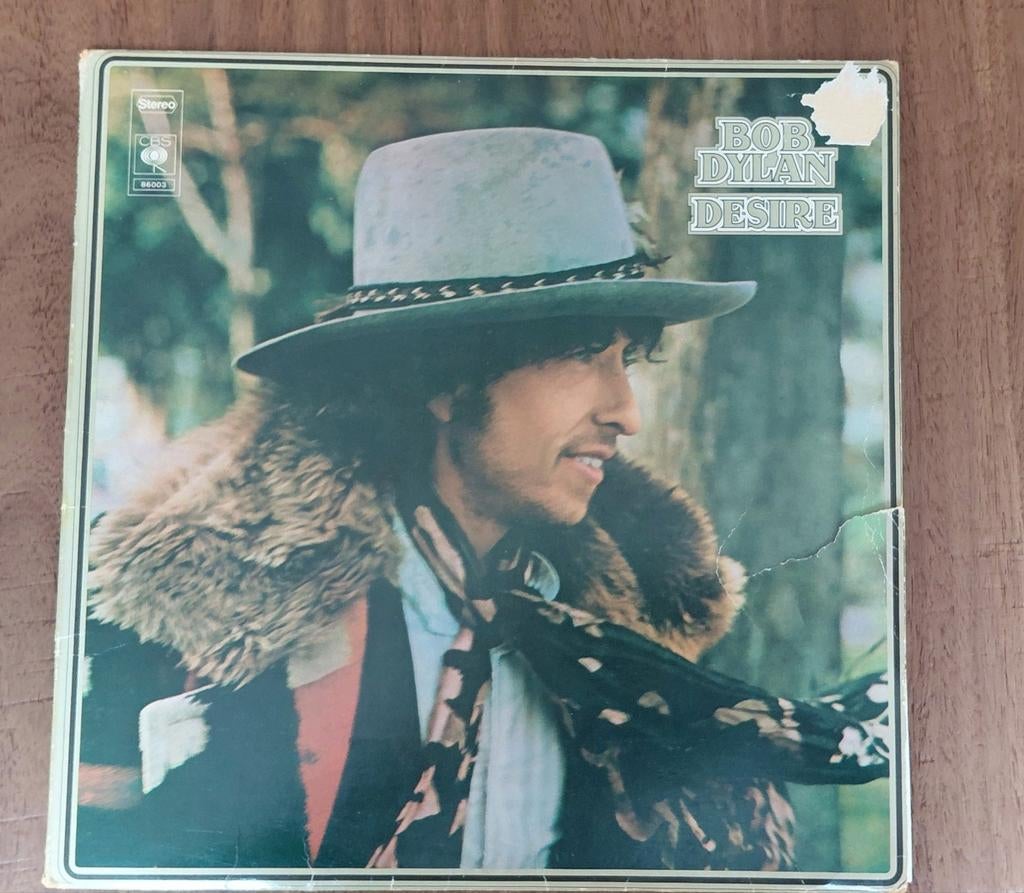 Bob Dylan - Desire Vinyl LP (VG staat), Cd's en Dvd's, Vinyl | Pop, Ophalen of Verzenden, 1960 tot 1980, Gebruikt, 12 inch