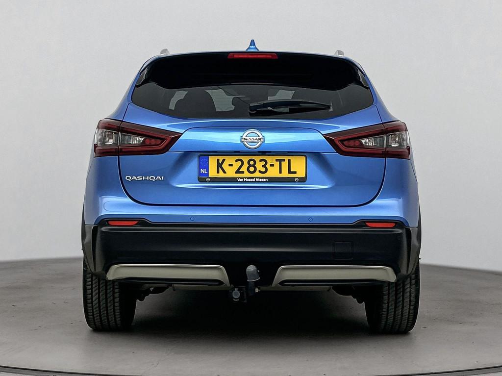 Nissan Qashqai 1.3 DIG-T Design Edition 140PK | Trekhaak | N, Auto's, Nissan, Gebruikt, 4 cilinders, Blauw, Origineel Nederlands