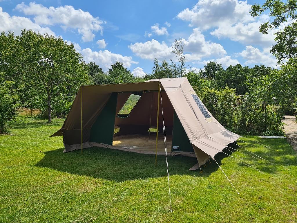 Vrijbuiter Japio tent. Super stevige, sterke, ruime tent., Caravans en Kamperen, Ophalen, Gebruikt