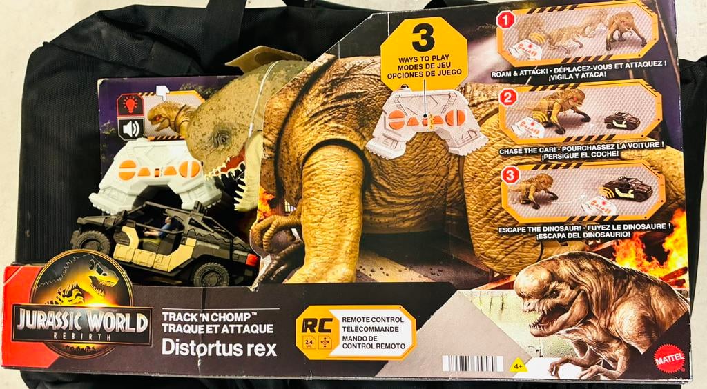 RC bestuurbaar Distortus Rex jurassic world rebirth, Ophalen of Verzenden, Nieuw