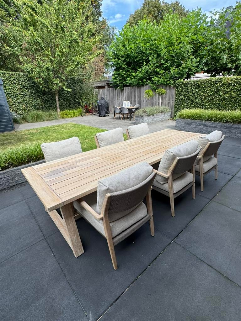 Julia low Dining 4 seasons outdoor 4SO Tuinset Eetset, Ophalen of Verzenden, Nieuw