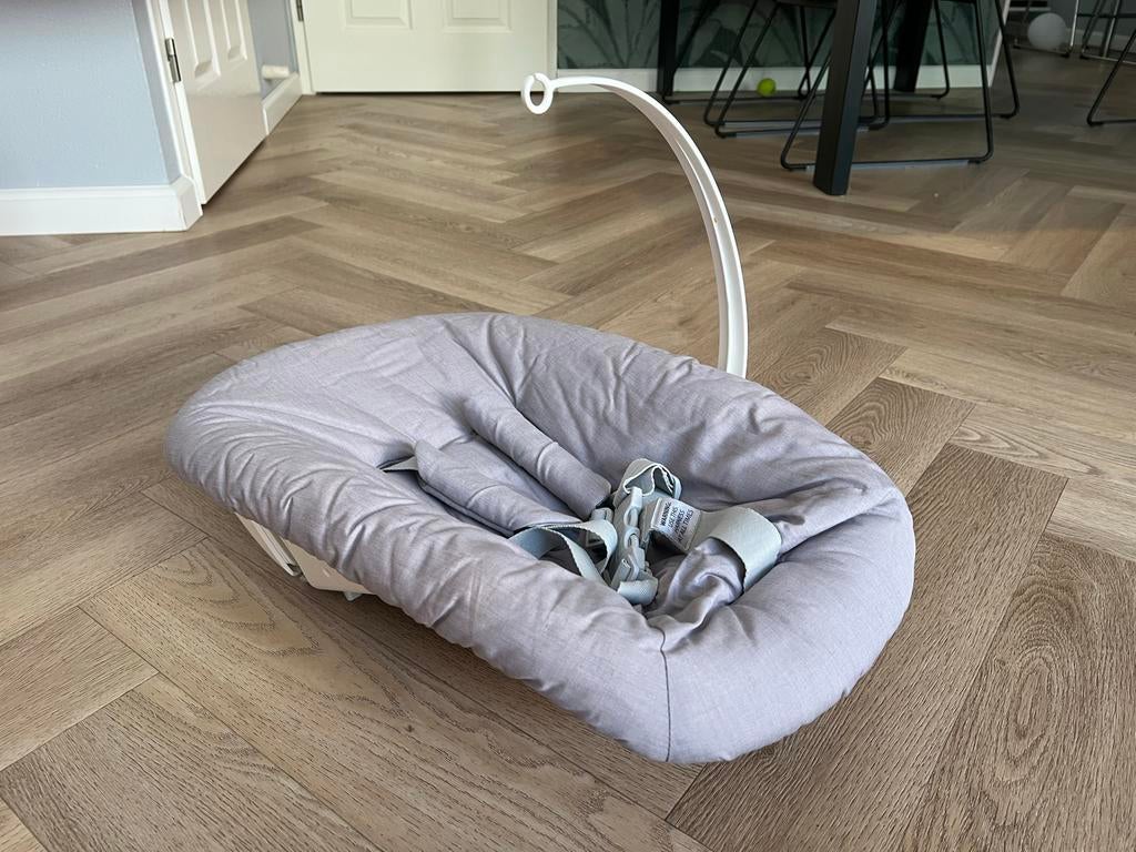 Stokke Tripp Trapp Newborn Set - Grijs, Wipstoel, Ophalen, Overige merken, Met gordel(s) of riempje(s)