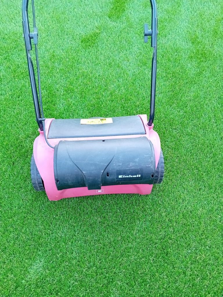 Einhell GC-ES 1231 verticuteermachine, Ophalen