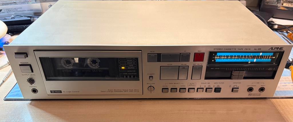 Alpine AL-65 3-head system, Ophalen of Verzenden, Zo goed als nieuw, Overige merken