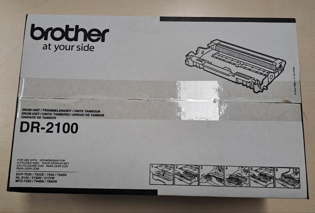 Brother Drum unit DR-2100 - Nieuw in ongeopende doos, Ophalen, Nieuw, Overige typen, Brother